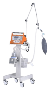 Ventilator Machine ACM812A. Ventilator Machine Evita Infinity 500. A machine that breathes for you if your respiratory pathways have been blocked in any way (because of an accident, pneumonia, etc).